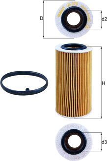 BMW Oliefilter OX370D1