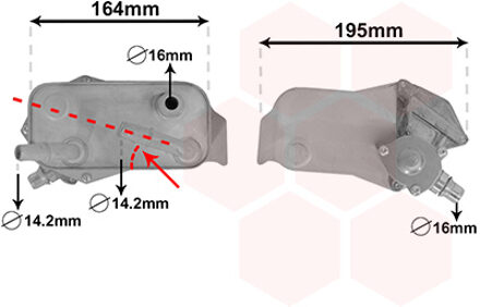 BMW OLIEKOELER 130i (Versnellingsbak) 06003350