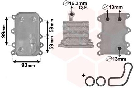 BMW Oliekoeler, automatische transmissie 06003560