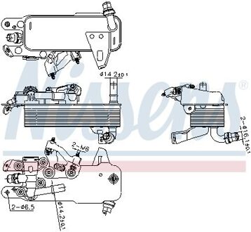 BMW Oliekoeler, automatische transmissie 91480