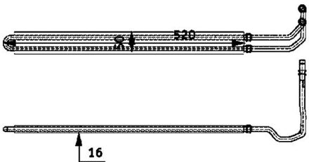 BMW Oliekoeler, besturing CLC53000P