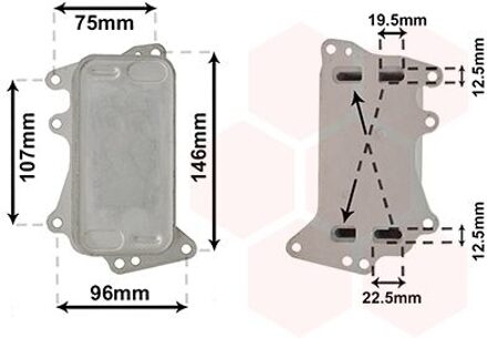 BMW Oliekoeler, motorolie 06003556
