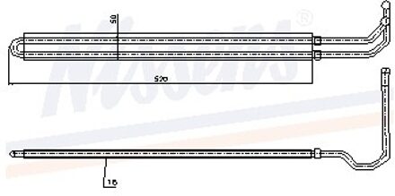 BMW Oliekoeler, motorolie 90627