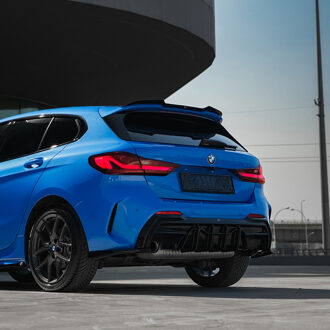 BMW Oneway Achterbumperskirt (Diffuser) voor BMW 1-Serie F40 M-Pack/M135i (enkele uitlaat L) 2019 OWRV210362