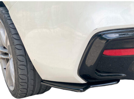 BMW Oneway Achterbumperskirts (Hoeken) passend voor BMW 1-Serie F20/F21 M-Power Facelift 2015-2019 OWRS11007