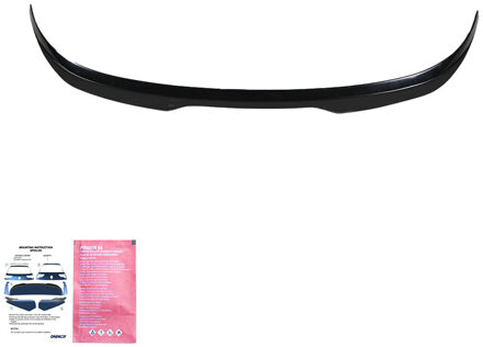 BMW Oneway Dakspoiler (Cap) passend voor BMW X1 F48 M-Pack 2015-2019 - Glanzend zwart OWSP20035