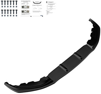 BMW Oneway Voorspoilerlip passend voor BMW 7-Serie G11 M-Pack 2015-2018 - Glanzend zwart OWFS01112