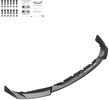 BMW Oneway Voorspoilerlip passend voor BMW M2 G87 Coupe 2023- - Glanzend zwart OWFS01184
