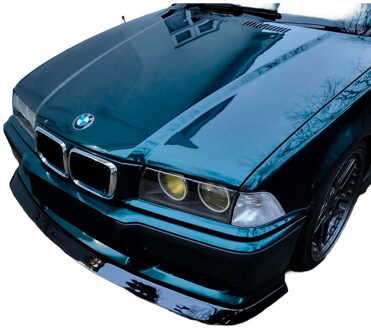 BMW Oneway Voorspoilerlip passend voor BMW M3 E36 1991-2000 - Glanzend zwart OWFS01039