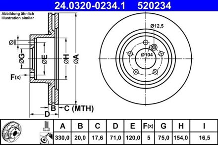 BMW Powerdisc Remschijf 24032002341