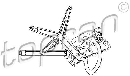 BMW Raambedieningsmechanisme 501822