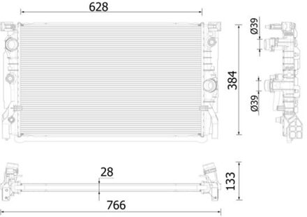 BMW Radiateur CR2325000P