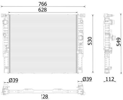 BMW Radiateur CR2630000P