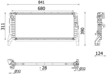 BMW Radiateur CR2749000P