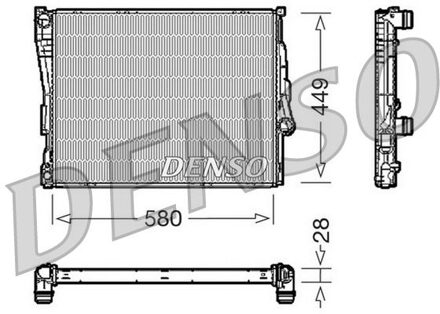 BMW Radiateur DRM05069