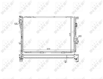 BMW Radiateur EASY FIT 53721