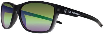 BMW Rechthoek Heren Mat Zwart Groen Spiegel BS0036 - One Size