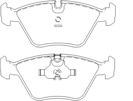 BMW Remblokken set 2096801