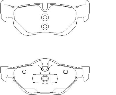 BMW Remblokken set 2392701