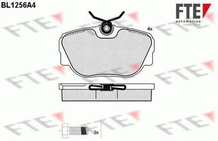 BMW Remblokken set BL1256A4