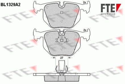 BMW Remblokken set BL1329A2