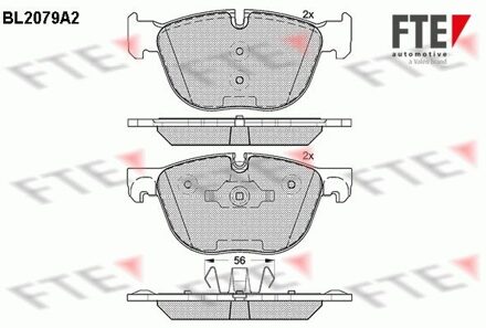 BMW Remblokken set BL2079A2