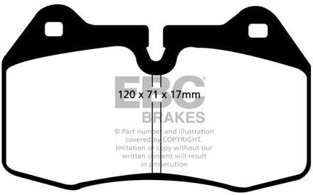BMW Remblokkenset EBC Ultimax2 DP1032 DP1032