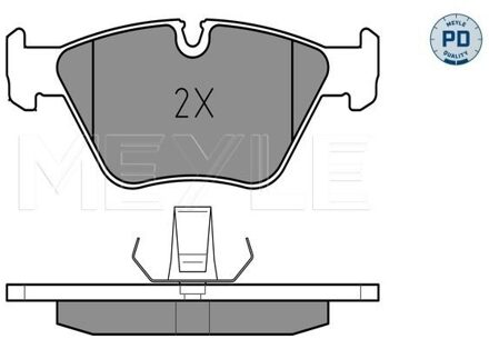BMW Remblokkenset, schijfrem 0252167720PD