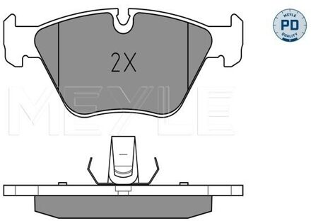 BMW Remblokkenset, schijfrem 0252318320PD