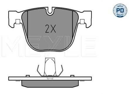 BMW Remblokkenset, schijfrem 0252373116PD