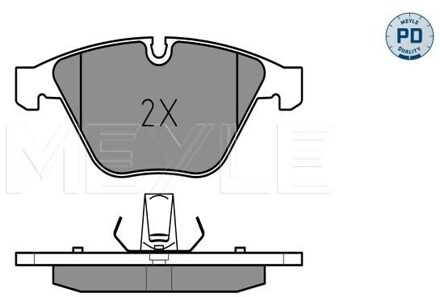 BMW Remblokkenset, schijfrem 0252416120PD