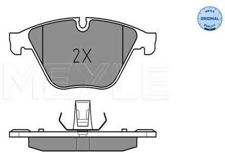 BMW Remblokkenset, schijfrem 0252468820