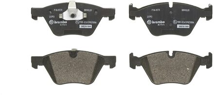 BMW Remblokkenset, schijfrem BREMBO XTRA LINE P06057X