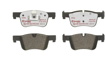 BMW Remblokkenset, schijfrem BREMBO XTRA LINE P06070X