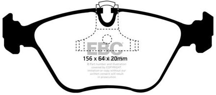 BMW Remblokkenset, schijfrem DP1089