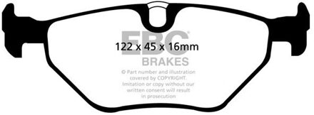 BMW Remblokkenset, schijfrem DP1091