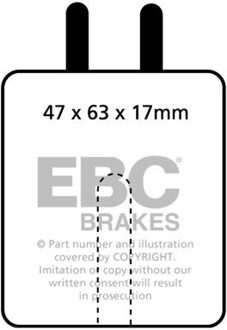 BMW Remblokkenset, schijfrem DP120