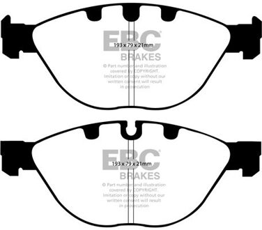 BMW Remblokkenset, schijfrem DP1482