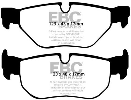BMW Remblokkenset, schijfrem DP1577