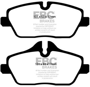 BMW Remblokkenset, schijfrem DP1578