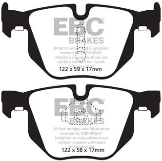 BMW Remblokkenset, schijfrem DPX2009