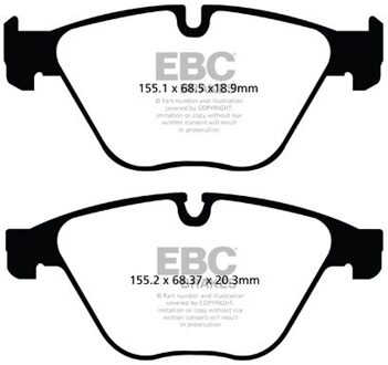 BMW Remblokkenset, schijfrem DPX2103