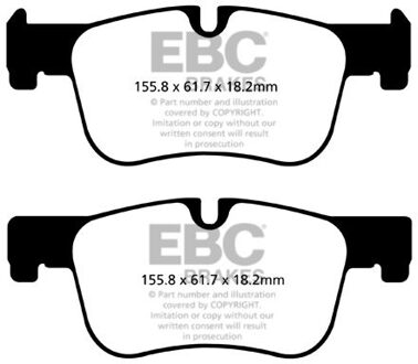 BMW Remblokkenset, schijfrem DPX2143