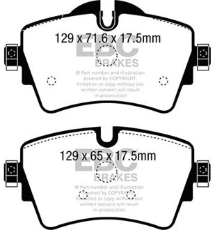 BMW Remblokkenset, schijfrem DPX2227