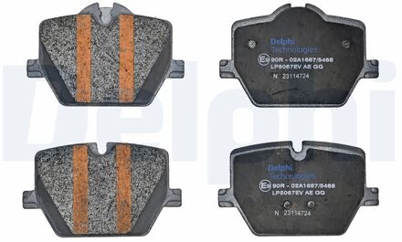 BMW Remblokkenset, schijfrem LP5067EV