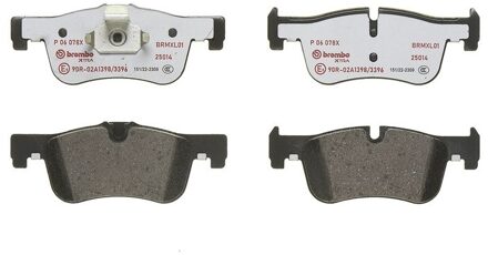 BMW Remblokkenset, schijfrem P06078X