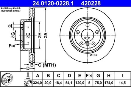 BMW Remschijf 24012002281