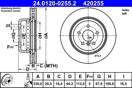 BMW Remschijf 24012002552