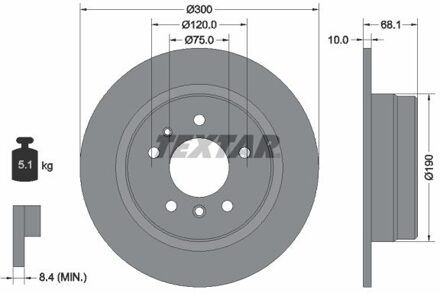 BMW Remschijf 92042600