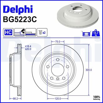 BMW Remschijf BG5223C